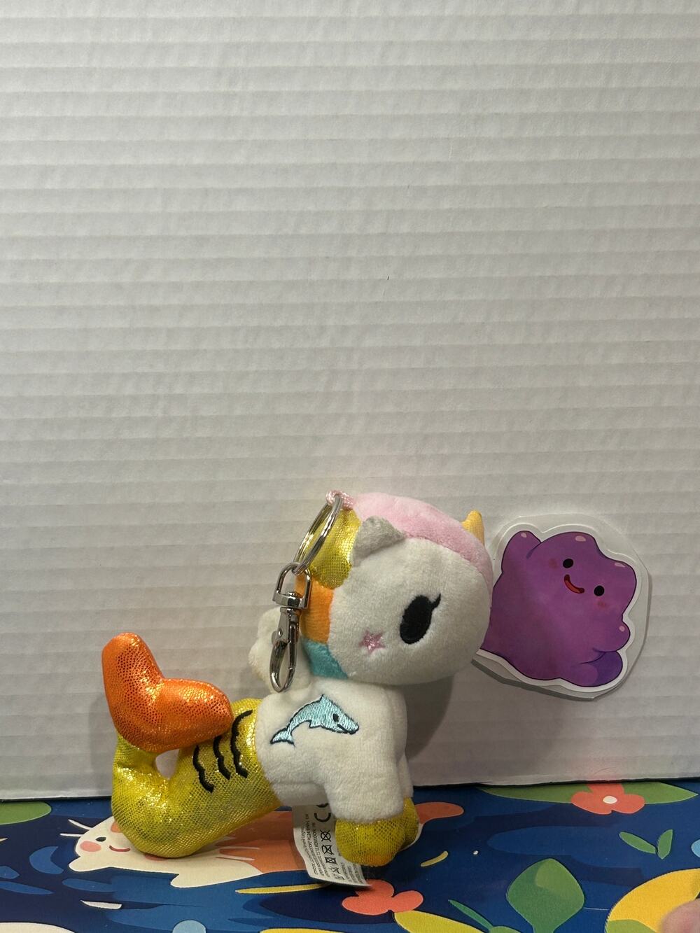 Tokidoki Mermicorno Series 4 Keychain Clip on Plush Stuffed Animal Toy Doll